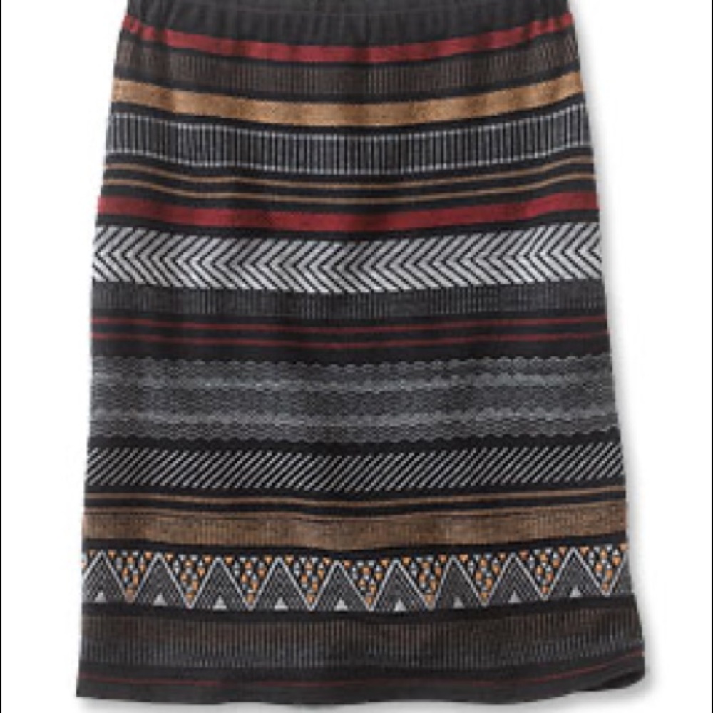 Orvis Wool Elastic Waist Skirt worn twice